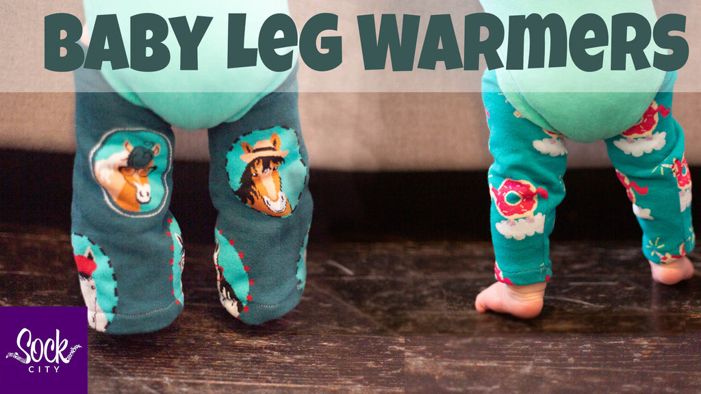 Easy DIY Baby Leg Warmers | Made From Socks