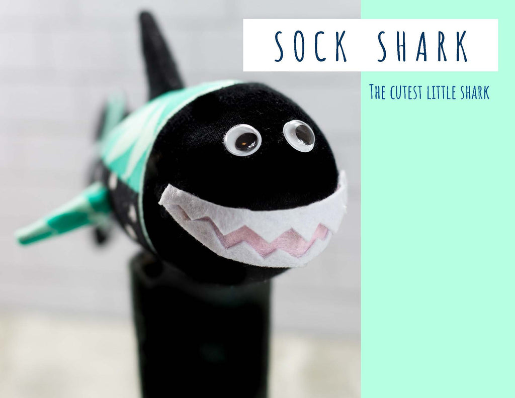Bite Me! Fun Sock Creation - Shark