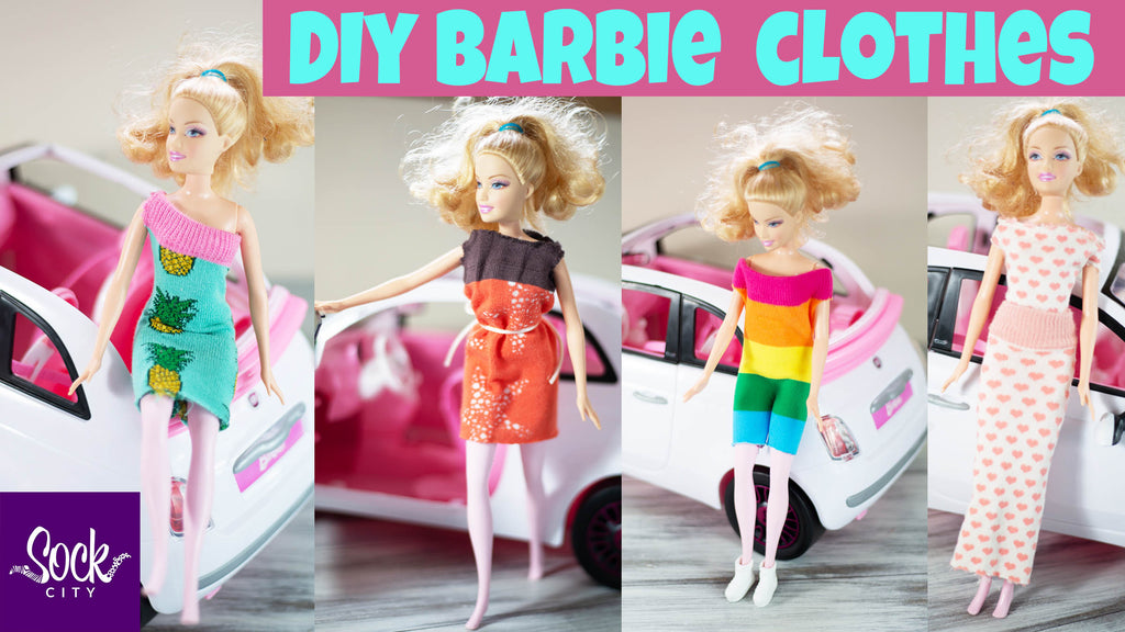 How to Make DIY Barbie Clothes from Socks – Sock City