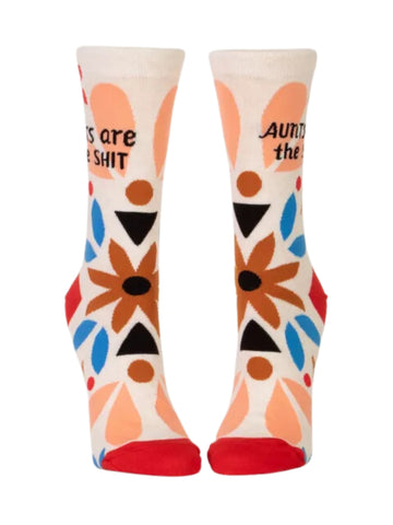 Women's Aunts Are The Shit Socks