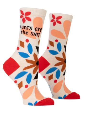 Women's Aunts Are The Shit Socks