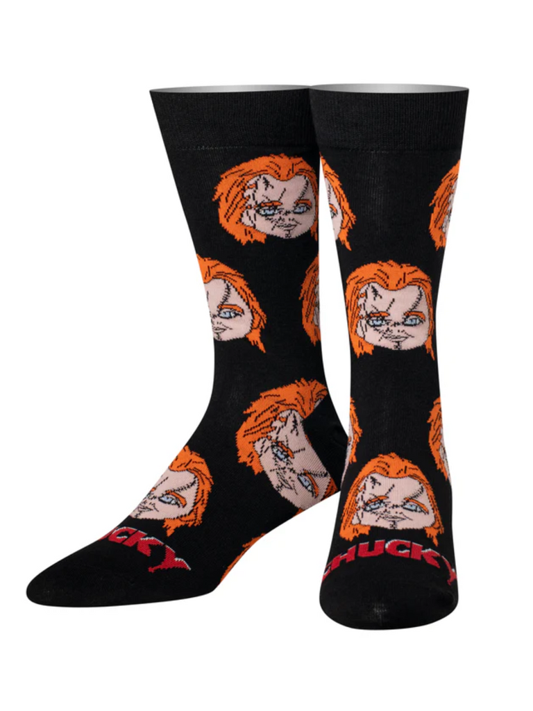 Cool Socks, calzini da uomo con grafica divertente, Chucky Friend Cool Socks, calzini da uomo con grafica divertente, Chucky Friend