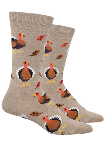 Men's Let's Talk Turkey Socks