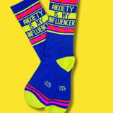 Men's Anxiety Is My Influencer Socks