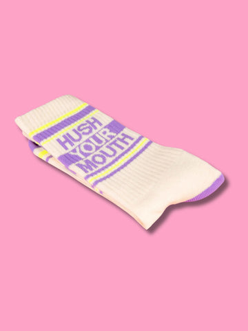 Women's Hush Your Mouth Socks