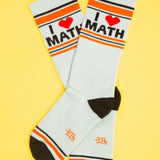 Women's I Love Math Socks