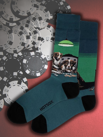 Men's Poker Game Socks