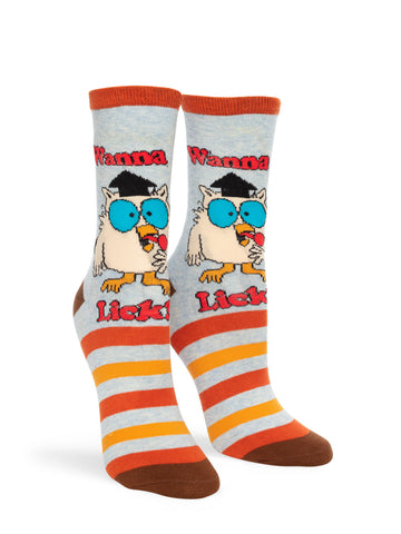 Women's Tootsie Pop - Wanna Lick Socks