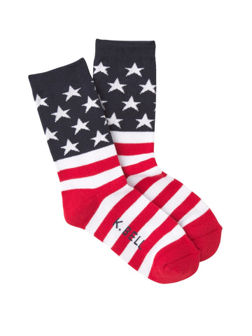 Women's American Flag Socks