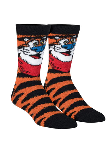 Women's Fuzzy Tony The Tiger Socks