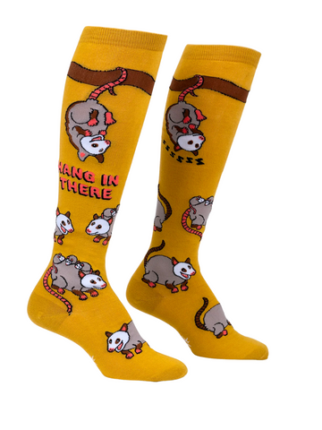 Women's Awesome Possum Knee High Socks