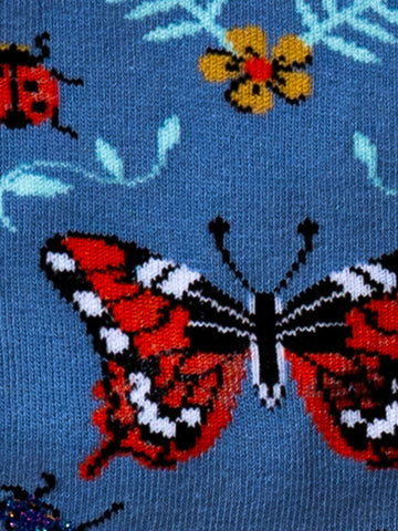Women's Butterfly In The Sky Knee High Socks
