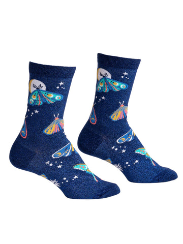 Women's Moonlit Moth Socks