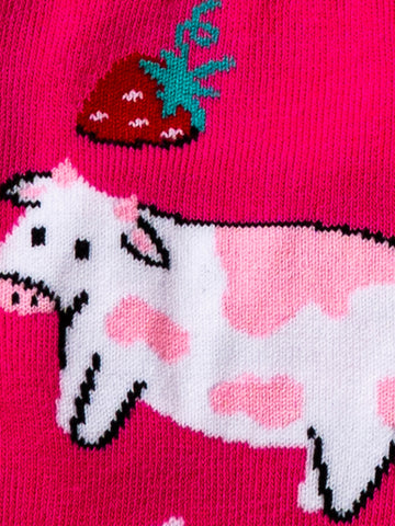 Women's Strawberry Milk Socks