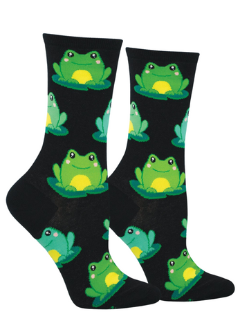 Women's Friendly Frog Socks