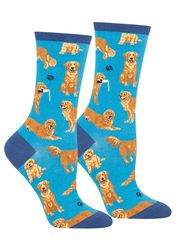 Women's Golden Retrievers Socks