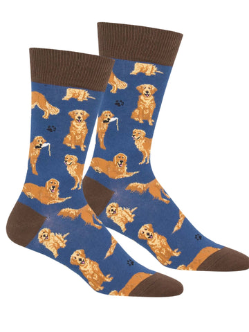 Men's Golden Retrievers Socks