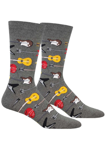 Men's Guitar Riff Socks