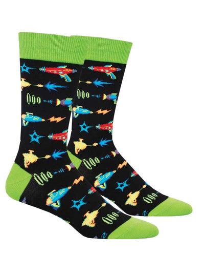 Men's Ray Gun Blaster Socks