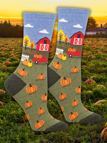 Women's Pumpkin Patch Socks
