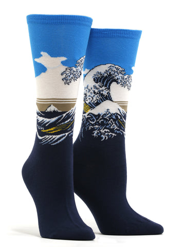 Women's Hokusai - Great Wave Socks