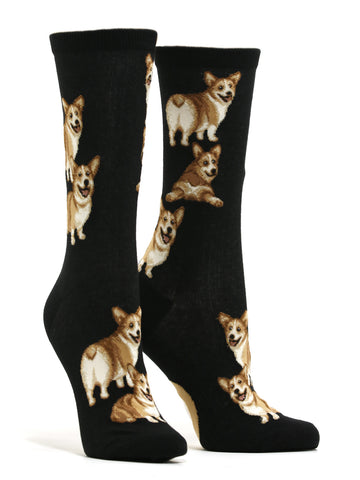 Women's Corgi Butt Strut Socks