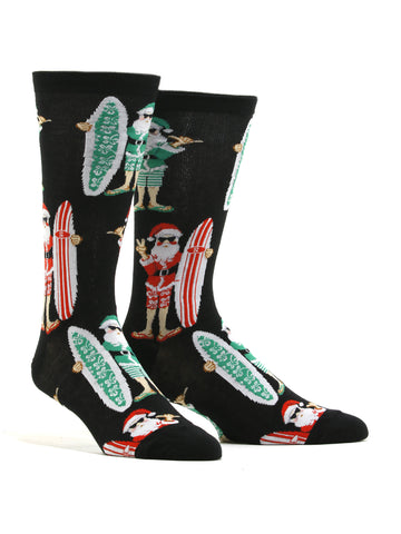 Men's Surf Santa Socks