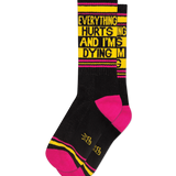 Men's Everything Hurts Socks