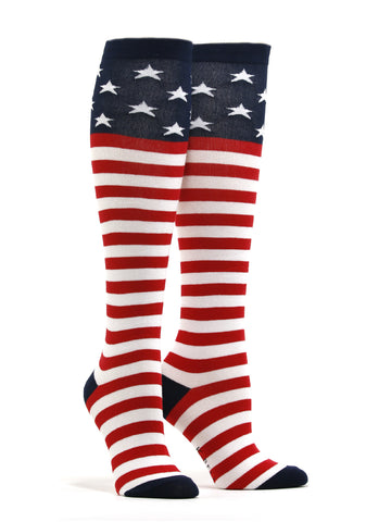 Women's American Flag Socks