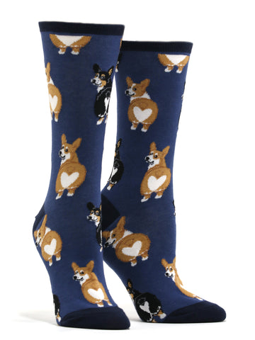 Women's Corgi Butt Socks