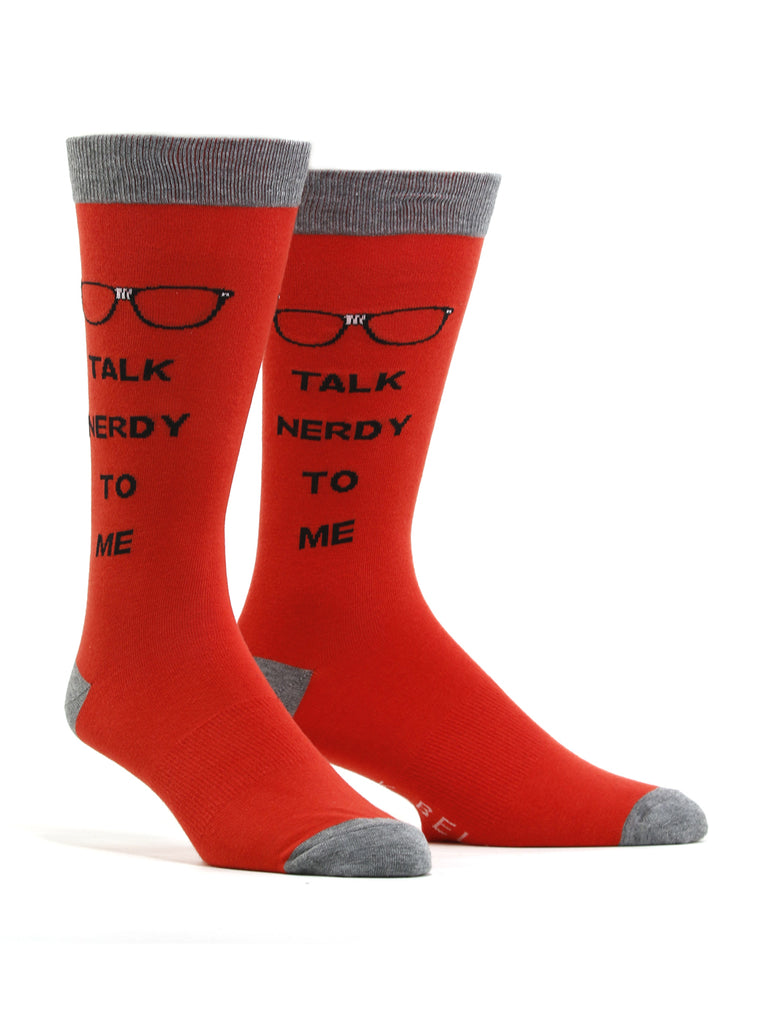 Talk Nerdy To Me Socks for Men Shop Now Sock City