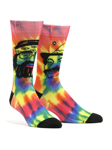 Men's Cheech and Chong Tie Dye Socks