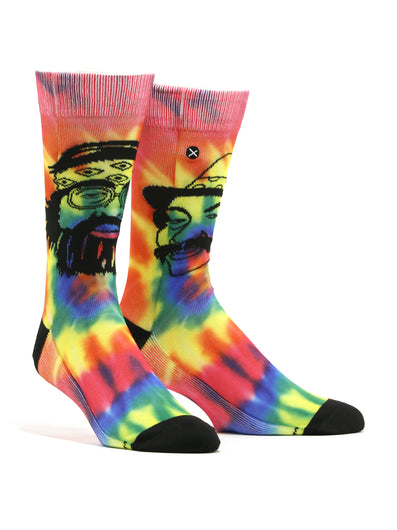 Men's Cheech and Chong Tie Dye Socks