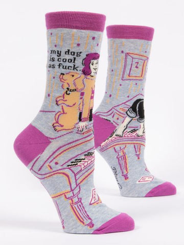 Women's My Dog Is Cool As Fuck Socks
