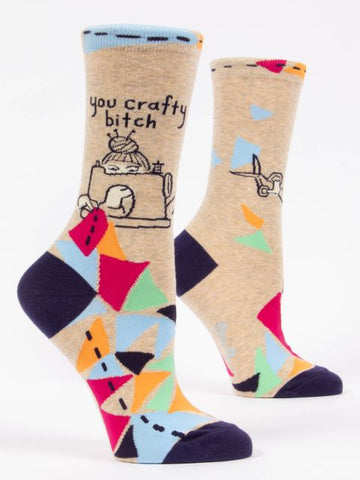 Women's You Crafty Bitch Socks