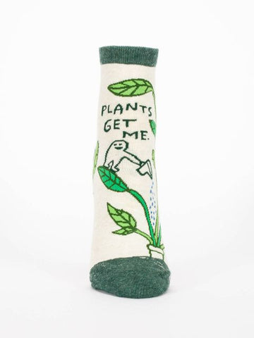 Women's Plants Get Me Socks