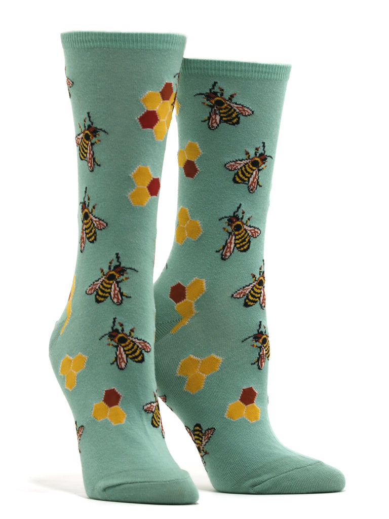 Women's Busy Bees Socks – Sock City