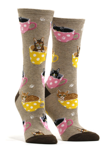 Women's Cat-Feinated Socks