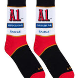 Men's A1 Steak Sauce Socks