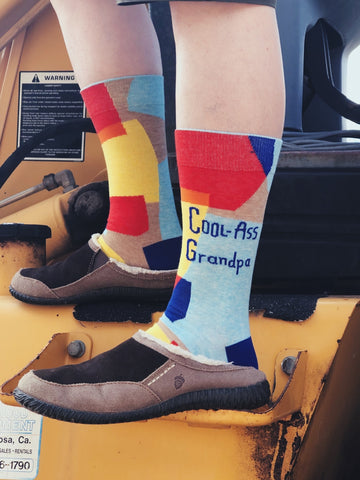 Men's Cool Ass Grandpa Socks
