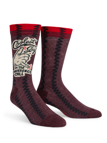 Men's Coolest Guy On The Conference Call Socks