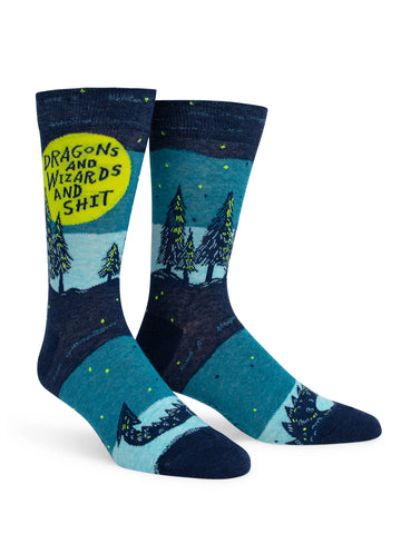 Men's Dragons & Wizards Socks