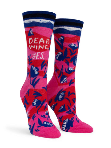 Women's Wine, Yes! Socks