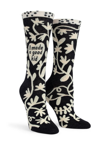 Women's I Made A Good Kid Socks