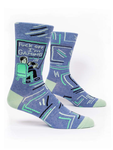 Men's Fuck Off, I'm Gaming Socks
