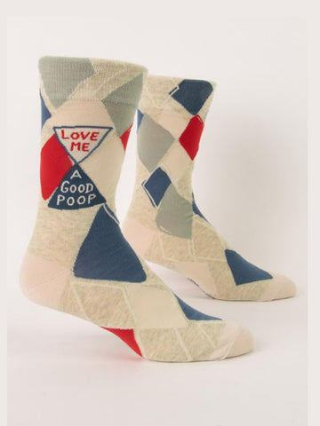 Men's Love Me A Good Poop Socks