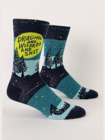 Men's Dragons & Wizards Socks