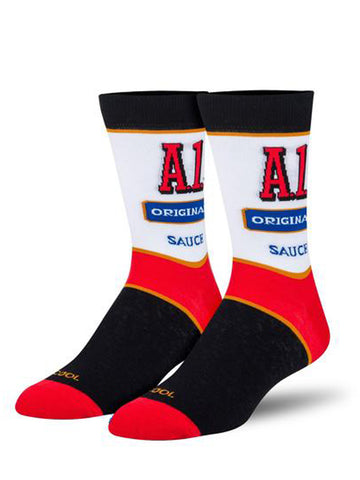 Men's A1 Steak Sauce Socks