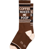 Men's Coffee Makes Me Poop Socks