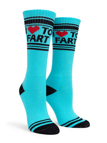 Women's I Love To Fart Socks